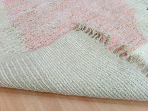 Authentic Handmade Moroccan Berber Beni Ourain Rug